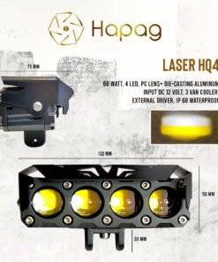HAPAG MINI LASER 4 MATA 120 WATT, 12 VOLT